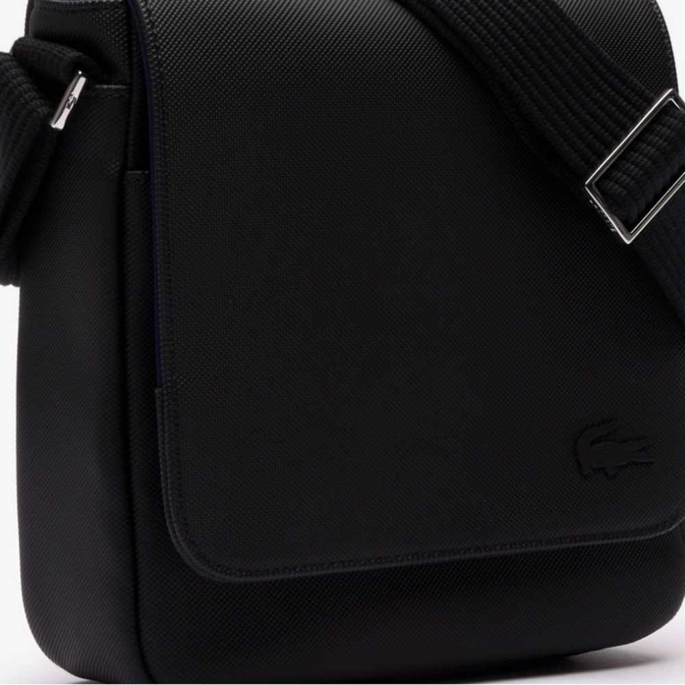 Lacoste Men's Black Shoulder Bag
